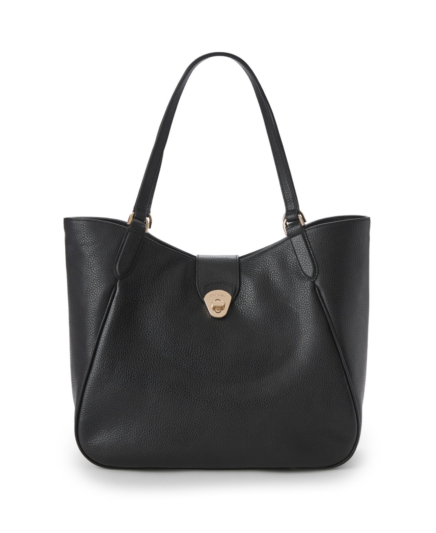 Женская сумка Brahmin Aliza Basel Large Leather Tote Handbag, цвет: Чёрный — фото 1