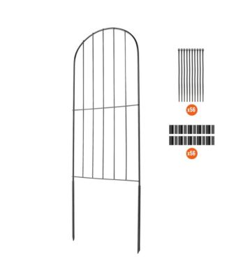 24 in H x 30 feet L Garden Fence Animal Barrier No Dig Underground Fence