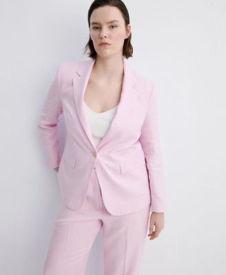 Women's Linen Suit Blazer