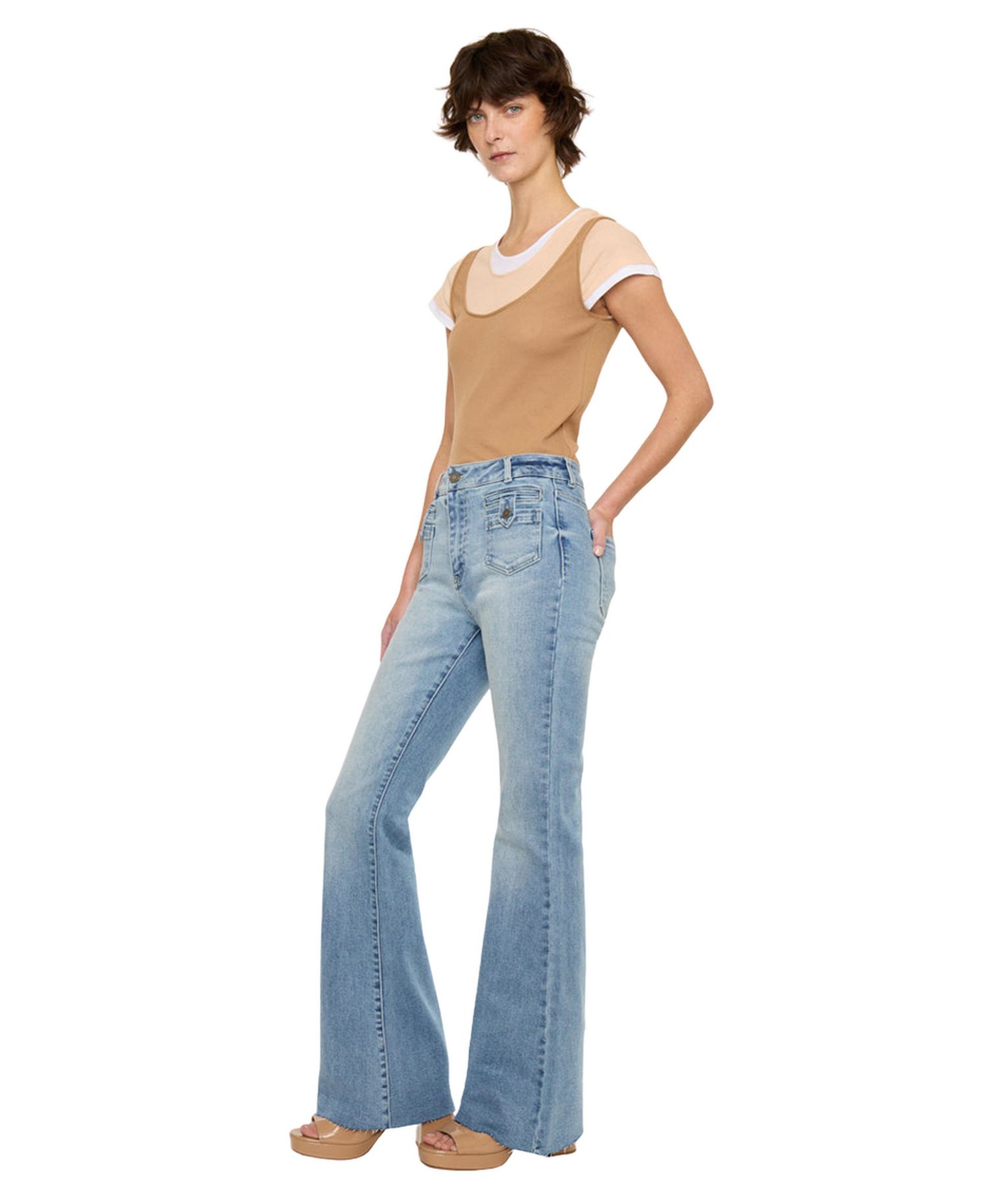 Women's Brooke High-Rise Flare Jeans