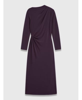 macys jersey dress Eileen Fisher Women's Stretch Jersey Knit Round-Neck Dress