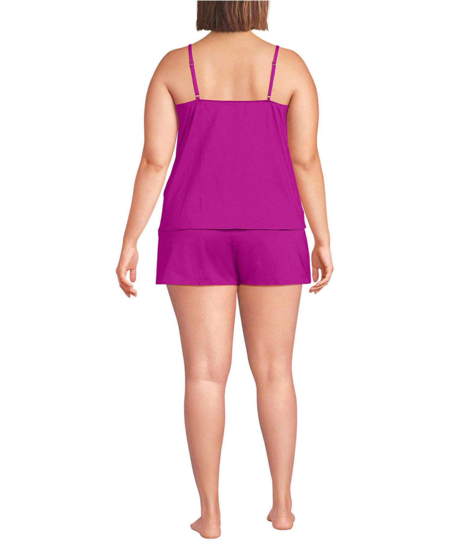 Plus Size Tulip Romper Swimsuit