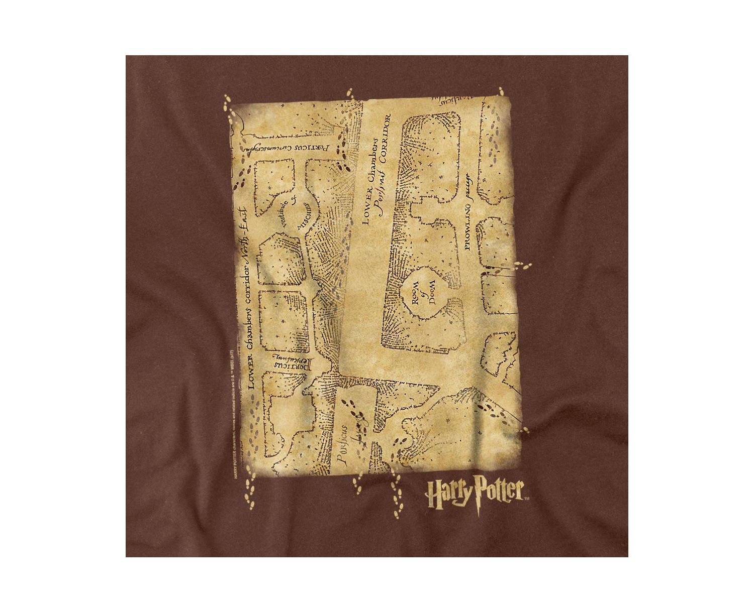 Men's Marauders Map Interior T-Shirt