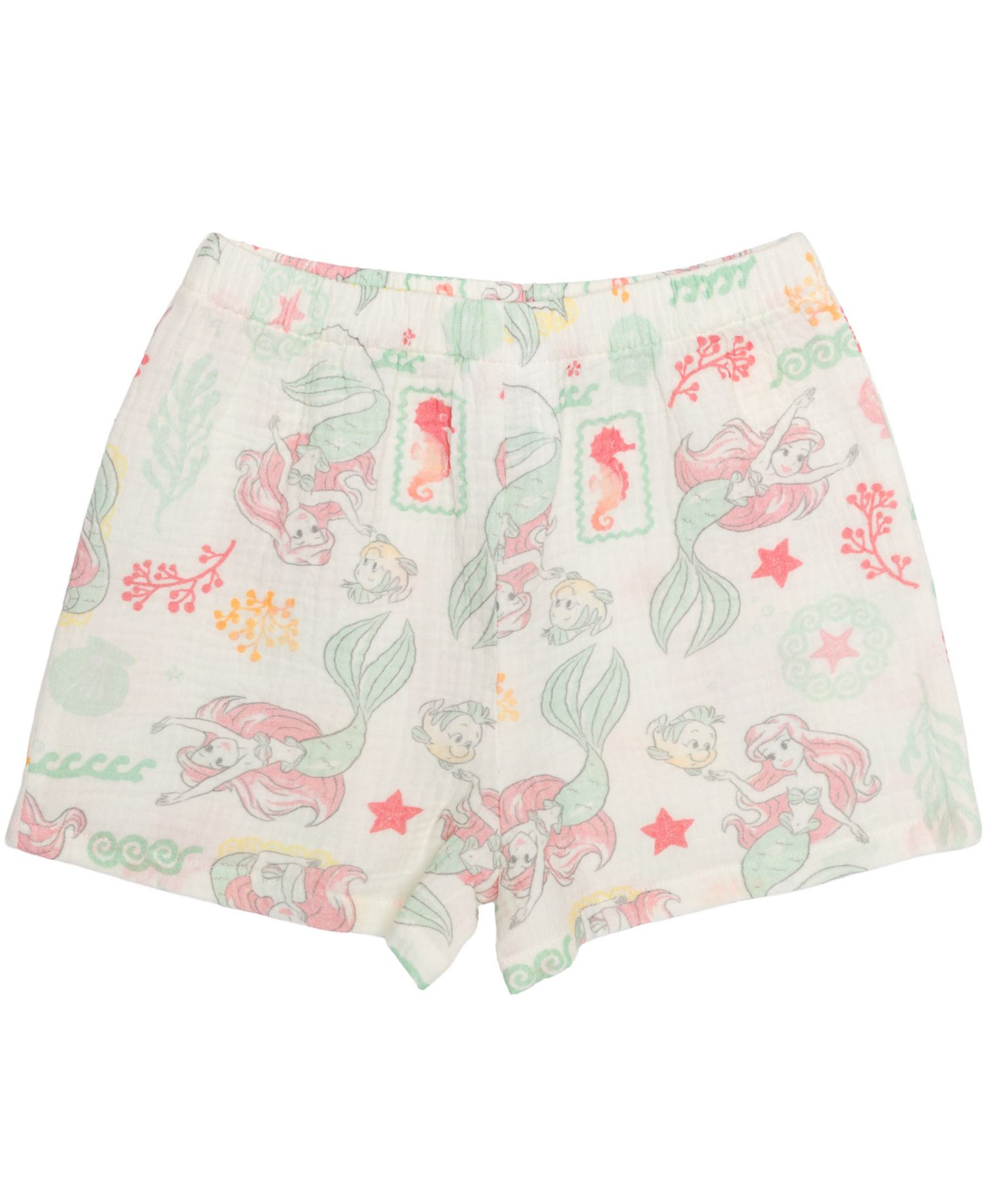 Girls' 2T-6X Printed T-Shirt and Shorts, 2-Piece Set