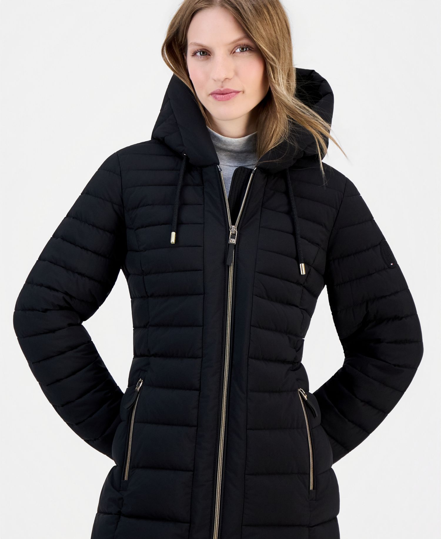 Women's Puffer Packable Hooded Coat