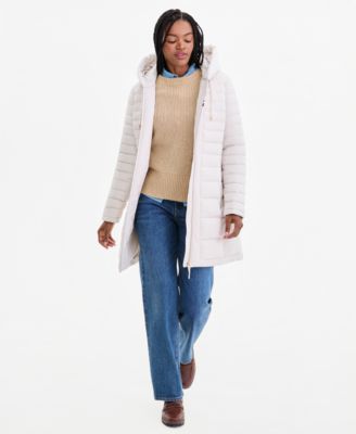 Women's Puffer Packable Hooded Coat