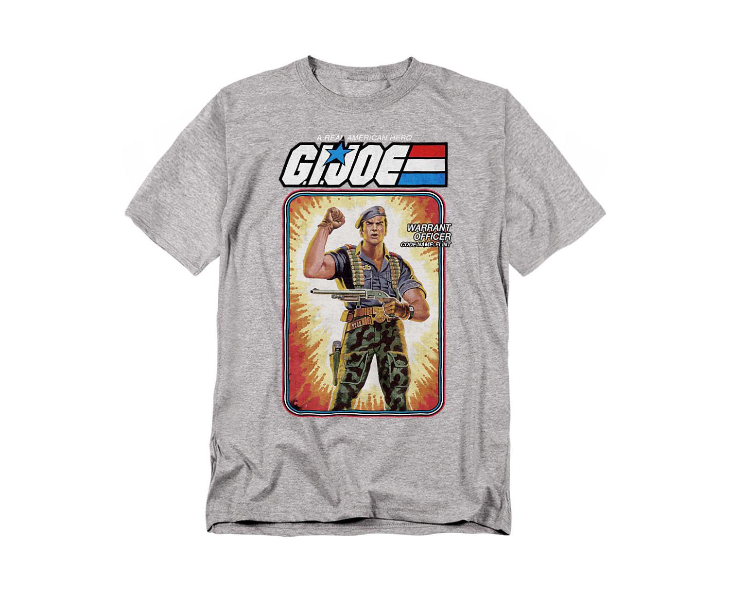 Men's G.I. Joe Flint Card T-Shirt