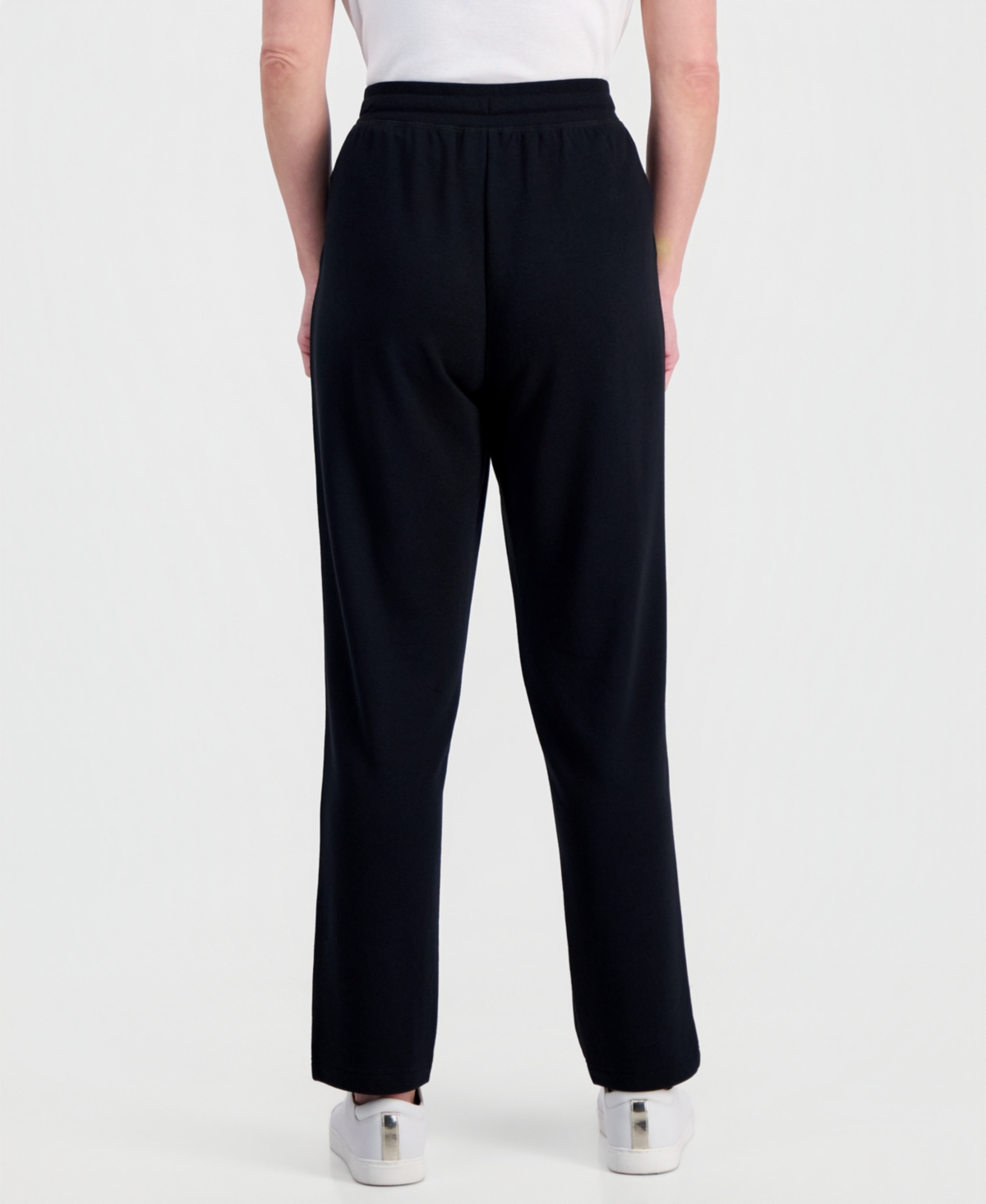 Style & Co Petite LuxLounge French Terry Fleece Sweatpants, Macy's Exclusive