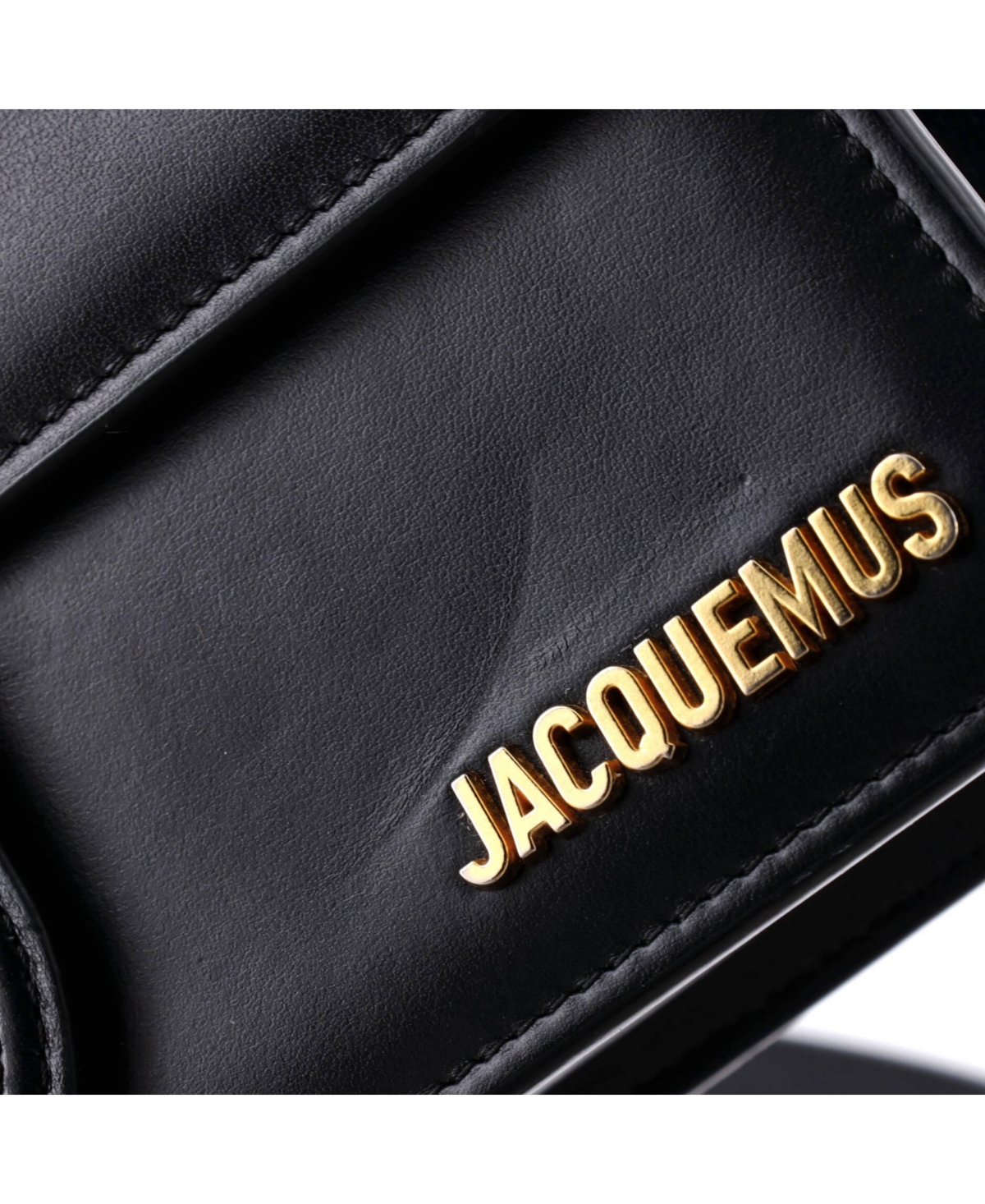 Pre-Owned Jacquemus Le Grand Bambino Flap Bag Leather