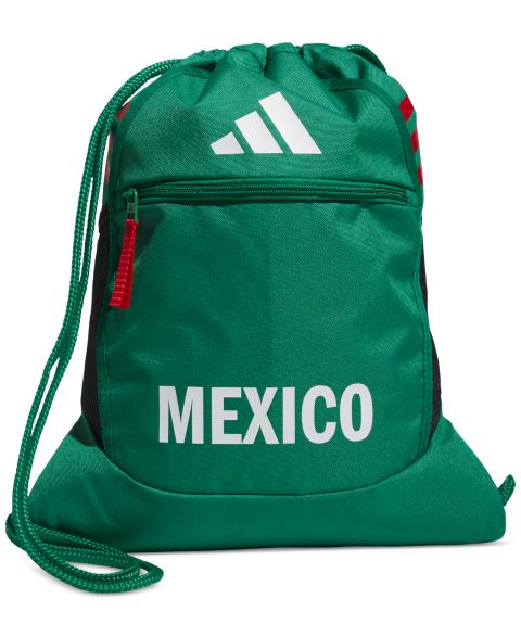 Мужская сумка adidas Mexico Corded Sackpack, цвет: Насыщенный зелёный
