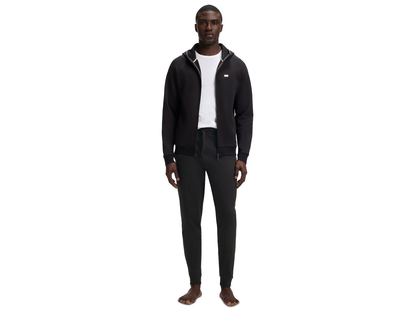 Мужские брюки Hugo Boss Cotton Elastic Waist Authentic, цвет: Oxford — фото 2