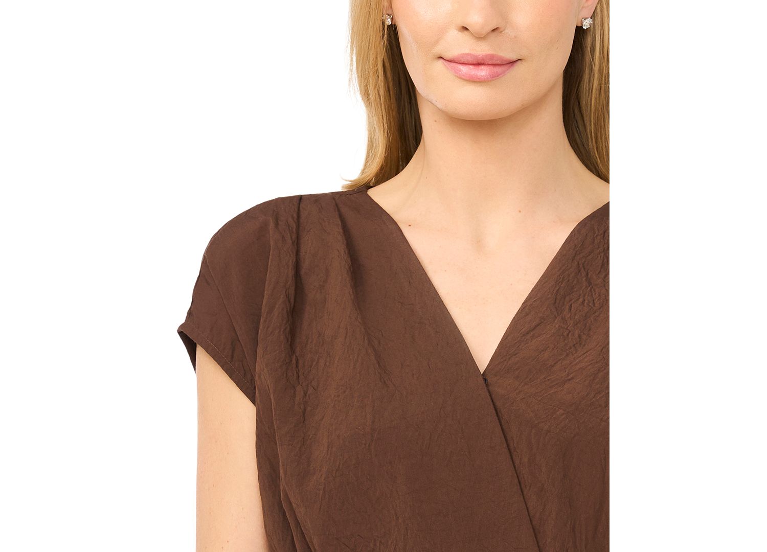 Women's V-Neck Midi Dress