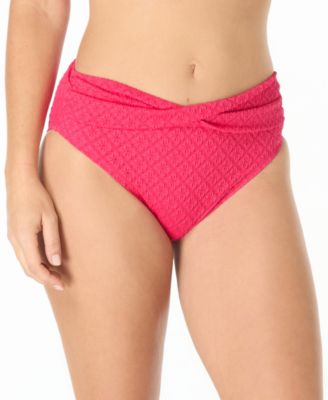 Women's Tyra Twist-Front Bikini Swim Bottoms