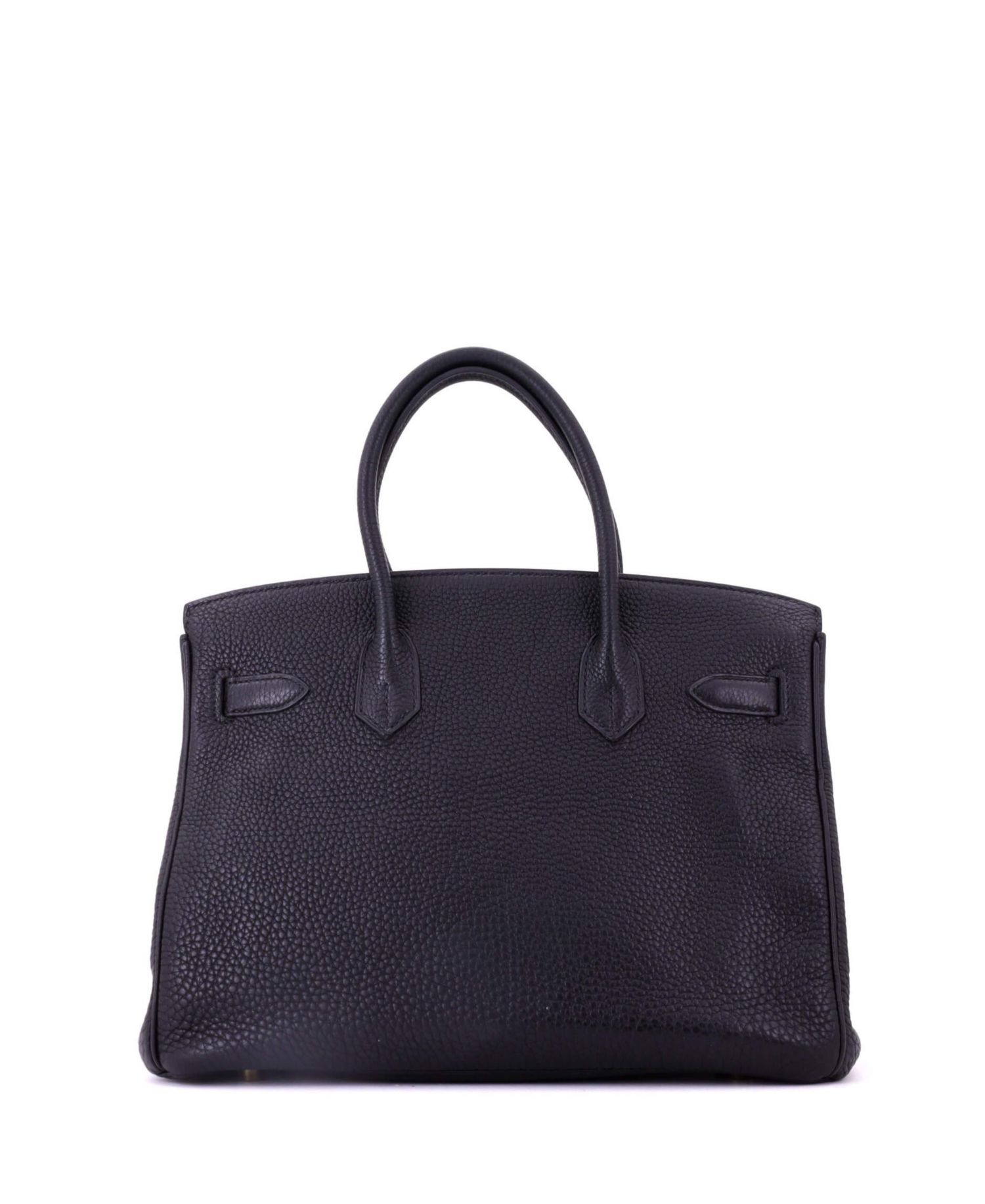Birkin 30 Handbag Black Togo with Gold Hardware