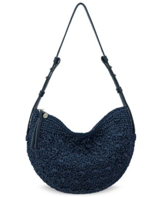 Tess Crochet Medium Shoulder Handbag