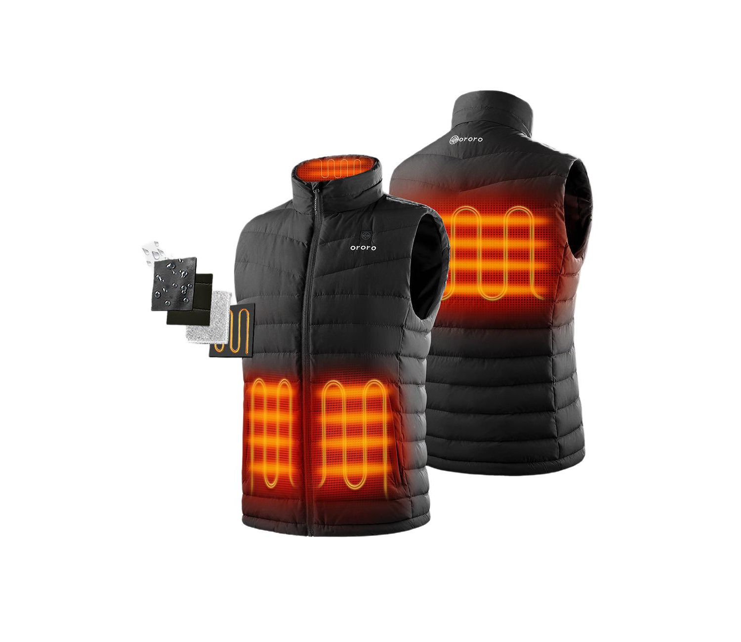 Men's Heated Lightweight Down Vest