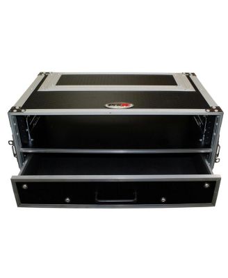 XS-WM2U2DR 2U Rack Case with 2U Rack Drawer