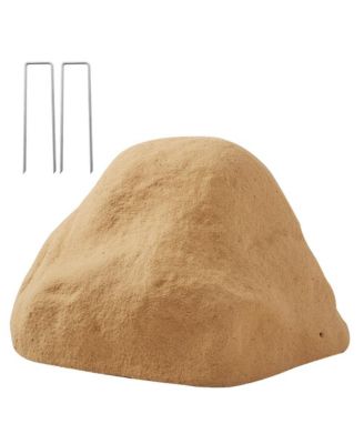 Faux Rock Cover Outdoor Fake Rock Well Pump Cover Realistic Texture Lightweight