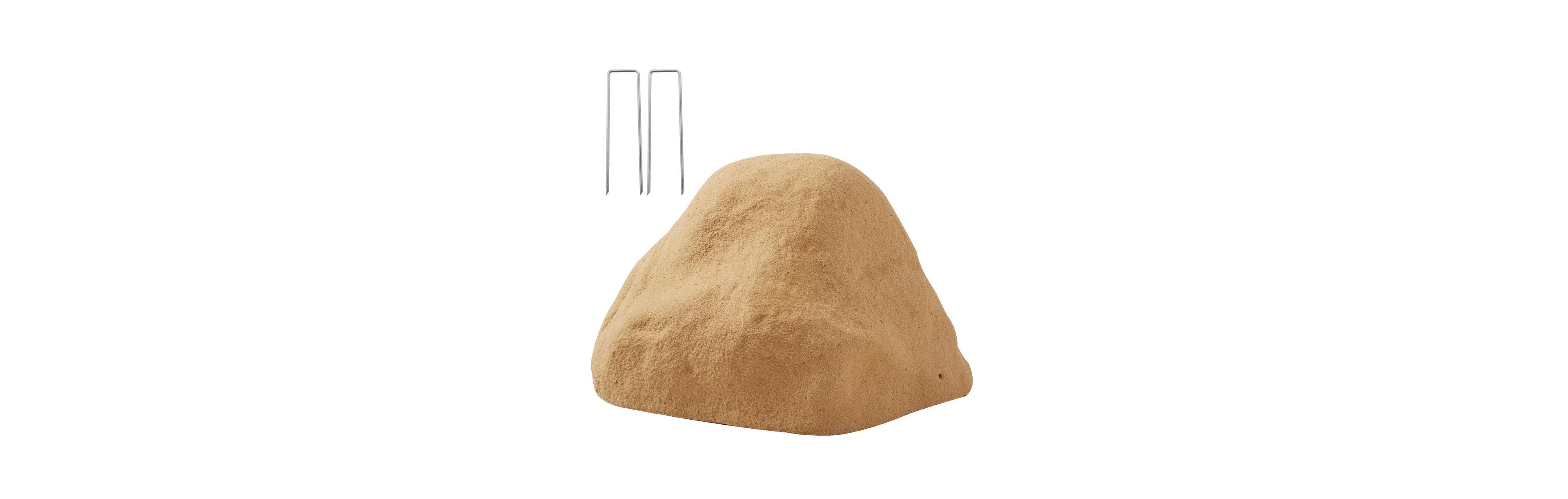 Sugift Faux Rock Cover Outdoor Fake Rock Well Pump Cover Realistic Texture Lightweight