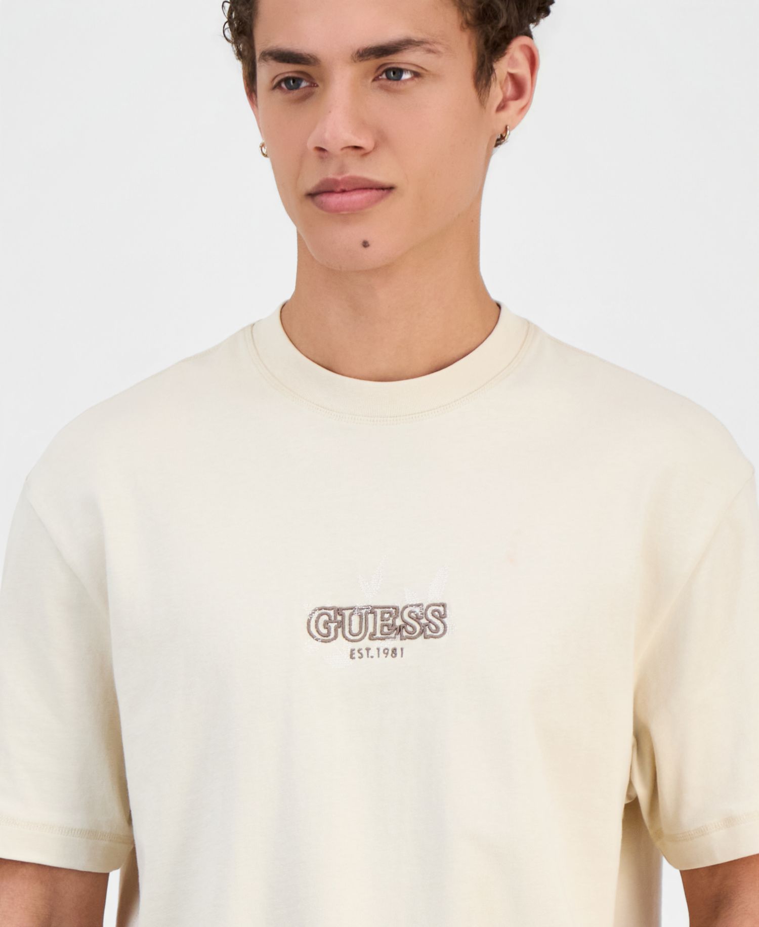 Men's Small Logo Embroidery T-Shirt