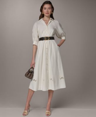 Women's White Shirt Dresses
