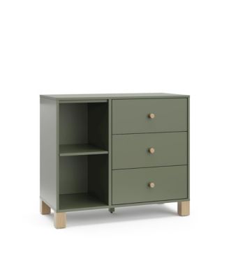 California 3 Drawer Combo Dresser