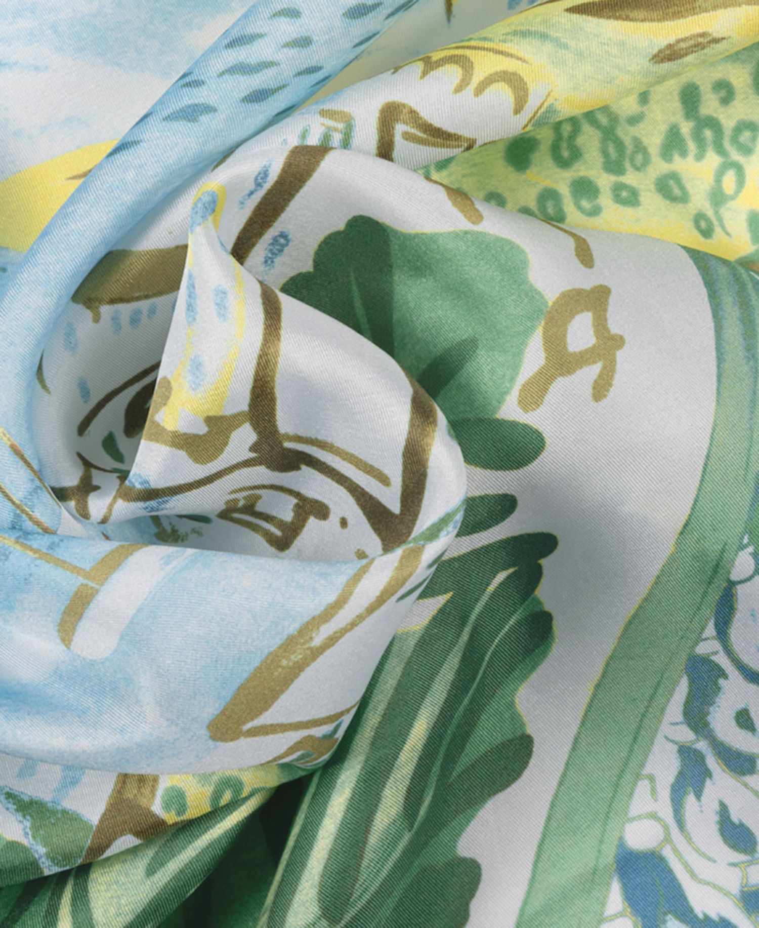 Coastal Conversational Square Scarf