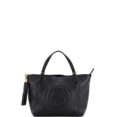 Small Soho Convertible Top Handle Bag Leather