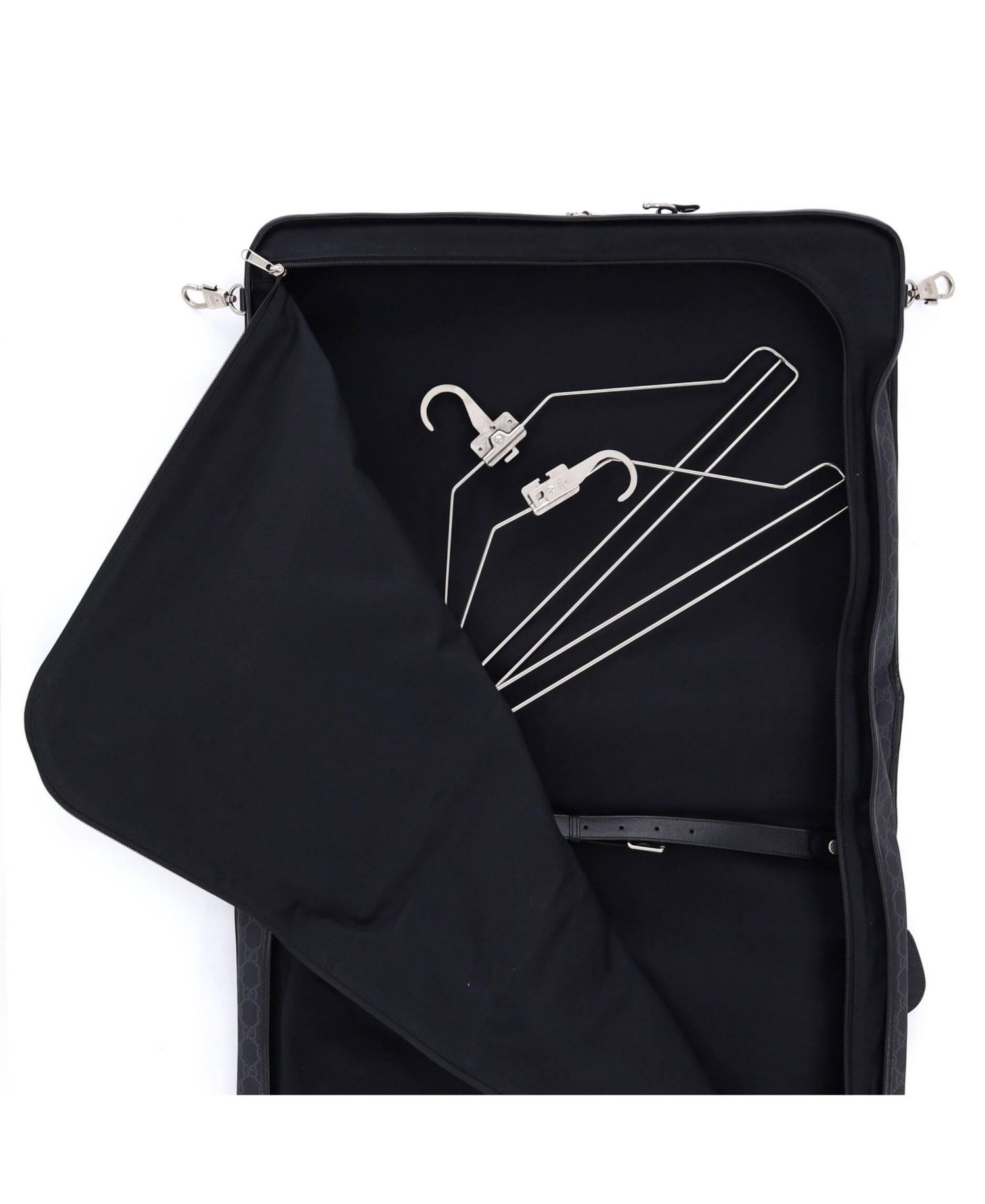 Retro Interlocking G Garment Bag GG Coated Canvas