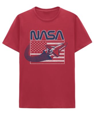 Men's NASA Americana Rocket Flag T-Shirt