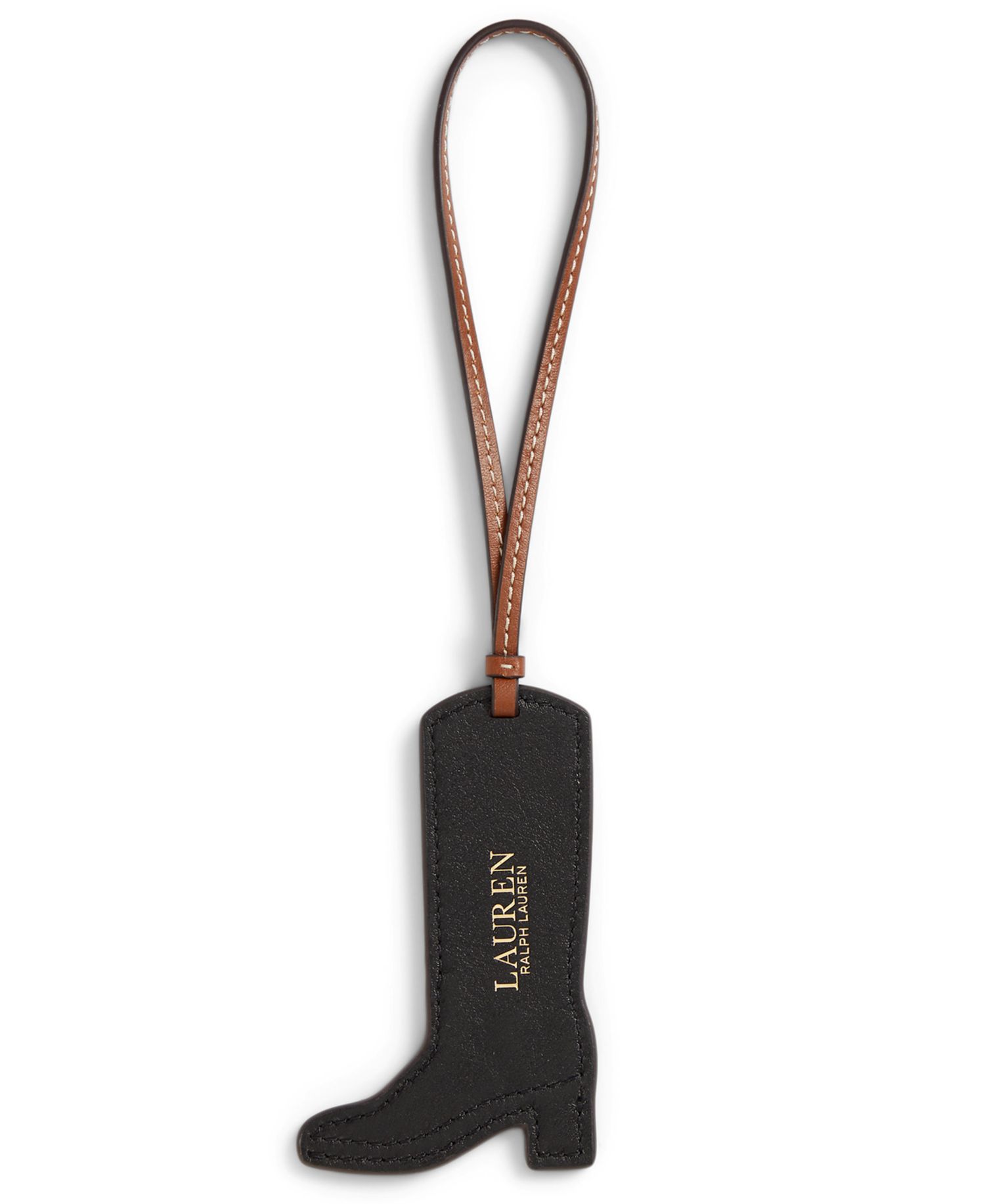 Leather Boot Bag Charm