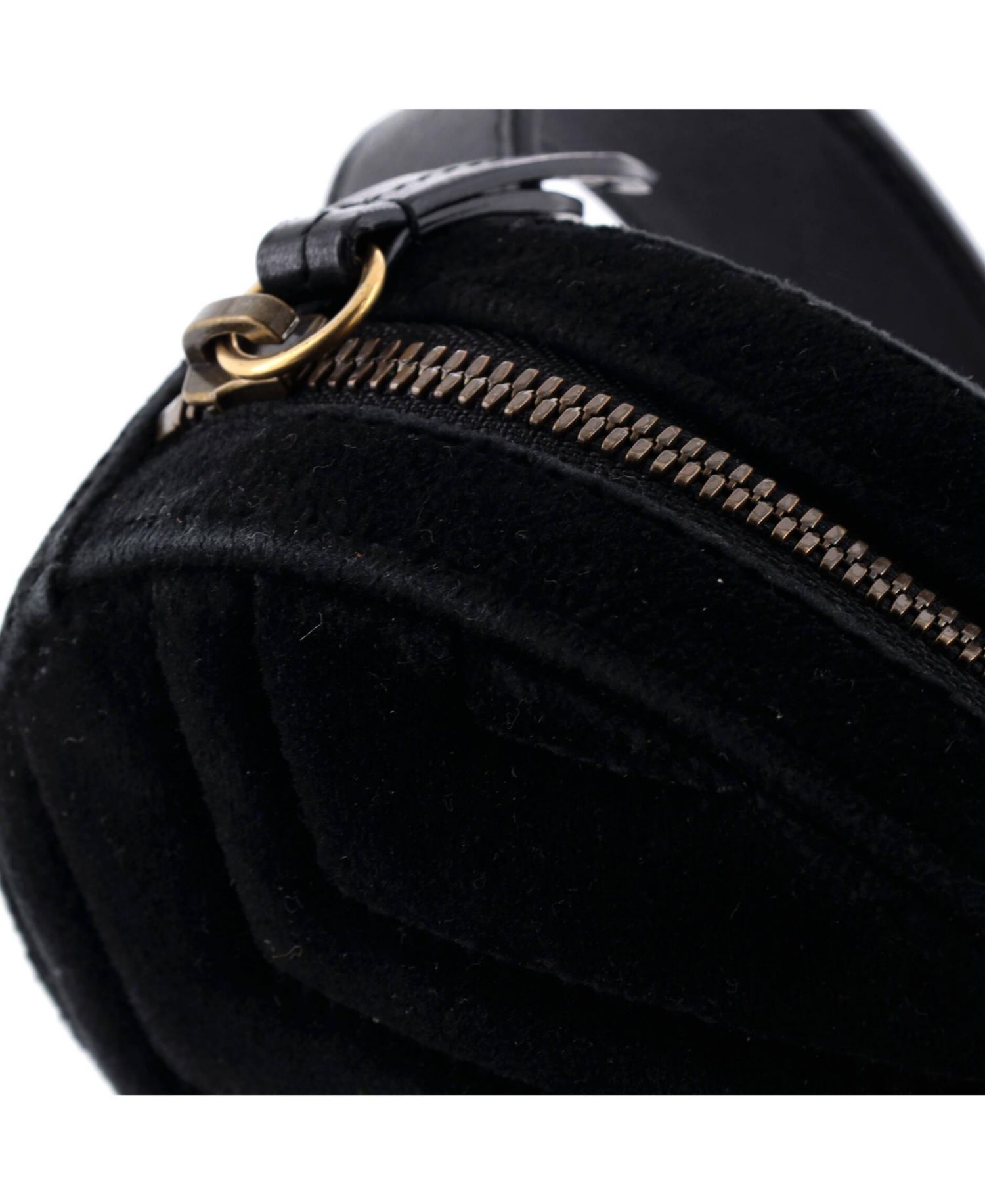GG Marmont Belt Bag Matelasse Velvet