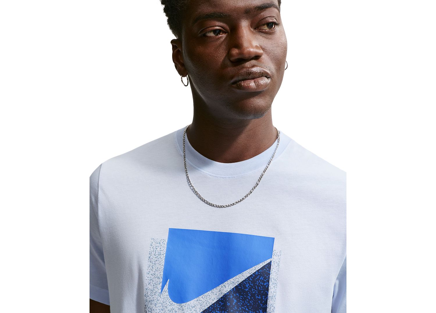 Мужская футболка с рисунком Swoosh Box
