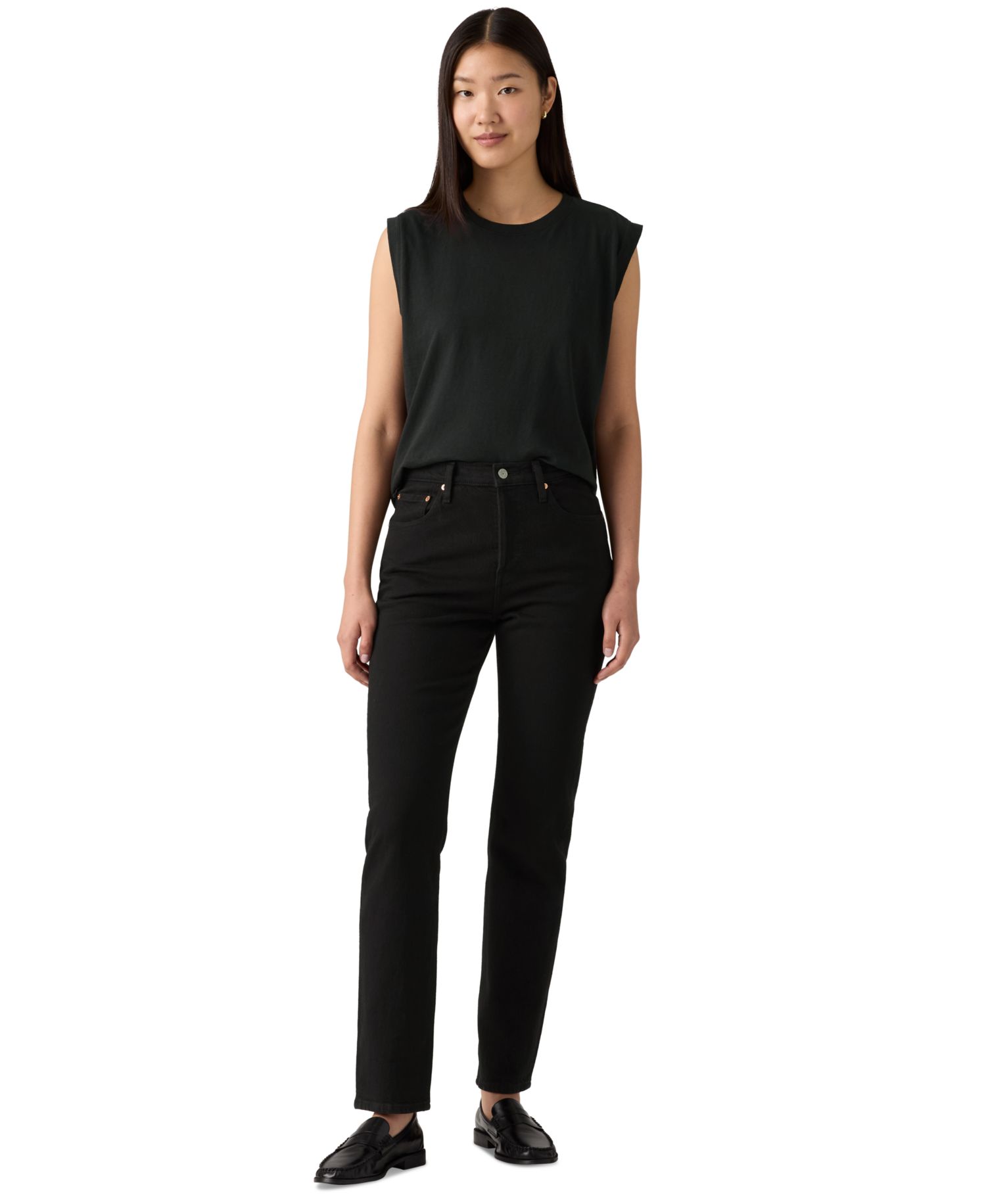 Women's 501 Original-Fit Straight-Leg Jeans