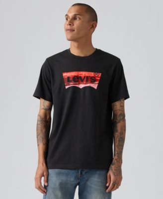 Men's Graphic Logo Batwing Short-Sleeve T-shirt