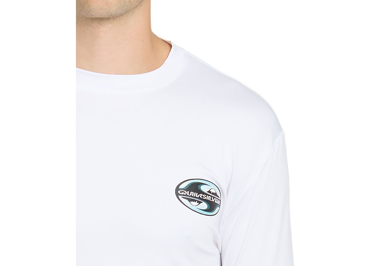 Men's Graphic Long-Sleeve Swim T-Shirt