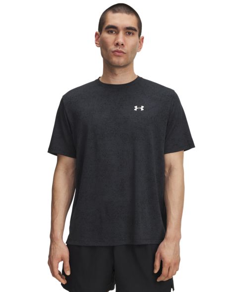 Мужская футболка Under Armour Pixelate Short-Sleeve Logo, цвет: Чёрный