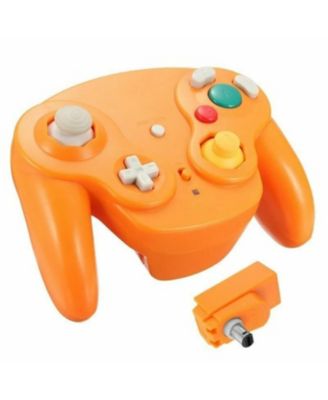 Wireless Game Cube Controller, 2.4G Wireless Classic Gamepad with Receiver Adapter for Wii Game Cube NGC GC