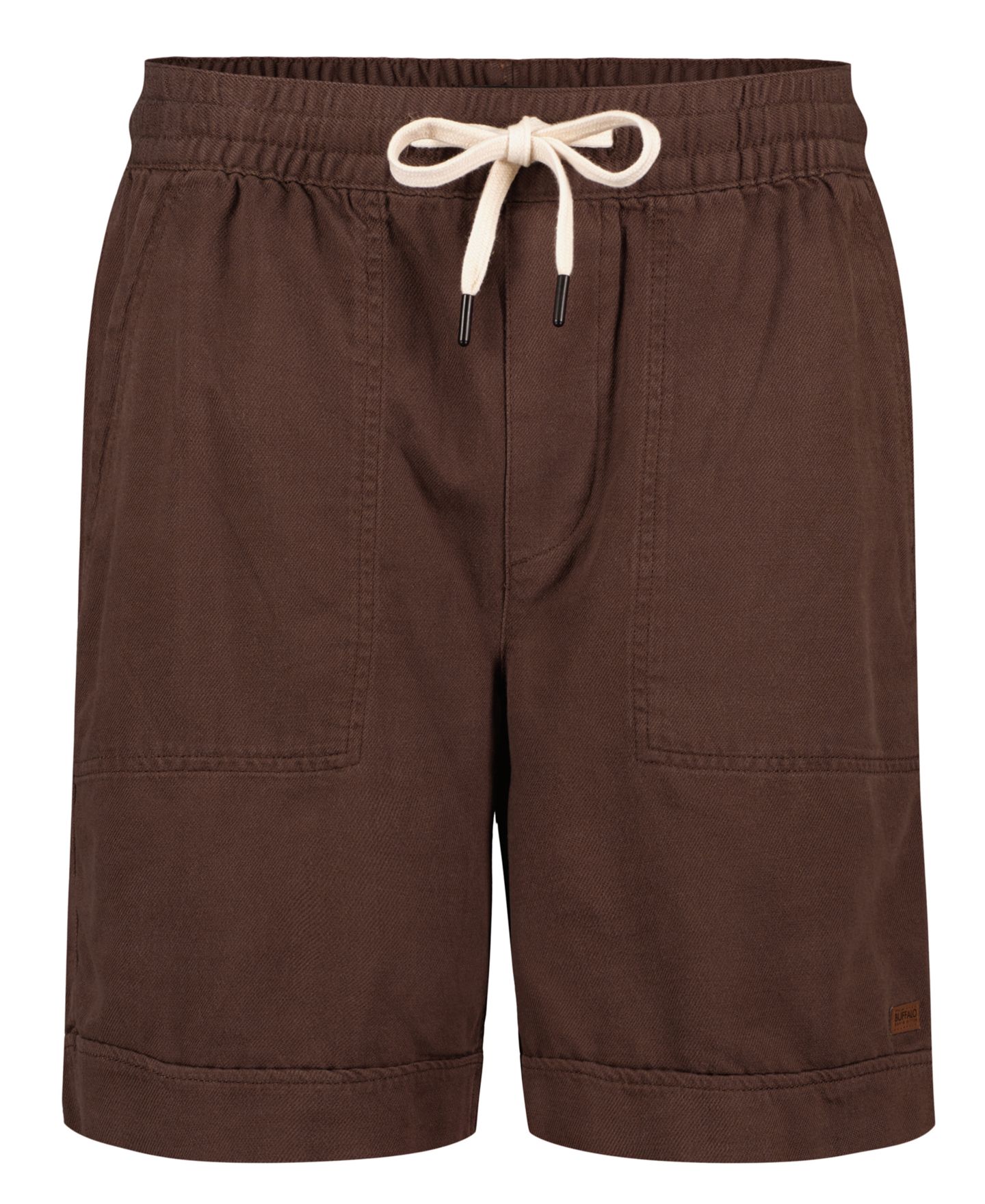 Мужские шорты Buffalo David Bitton Twill Drawstring Shorts 9", цвет: Bracken — фото 5