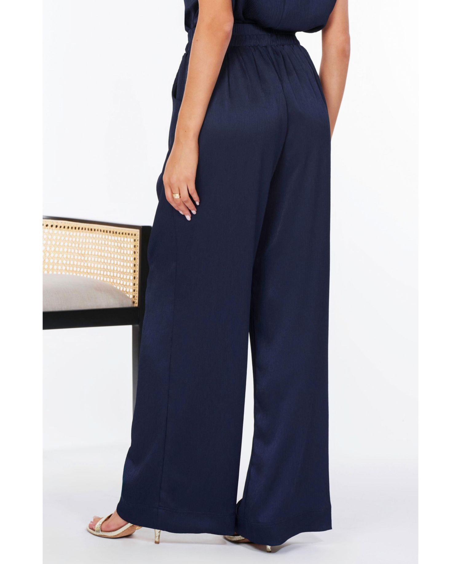 Women's Bishop + Young Micro Plisse Pull-On Pant