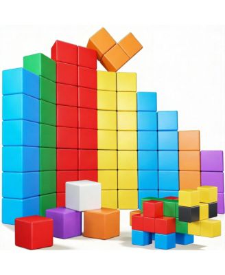 Magnetic Blocks Building Toys STEM Educational Montessori Gifts Ages 3-6