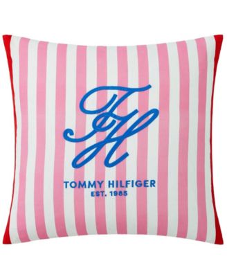 Beachfront Stripe Cotton Decorative Pillow, 20" x 20"