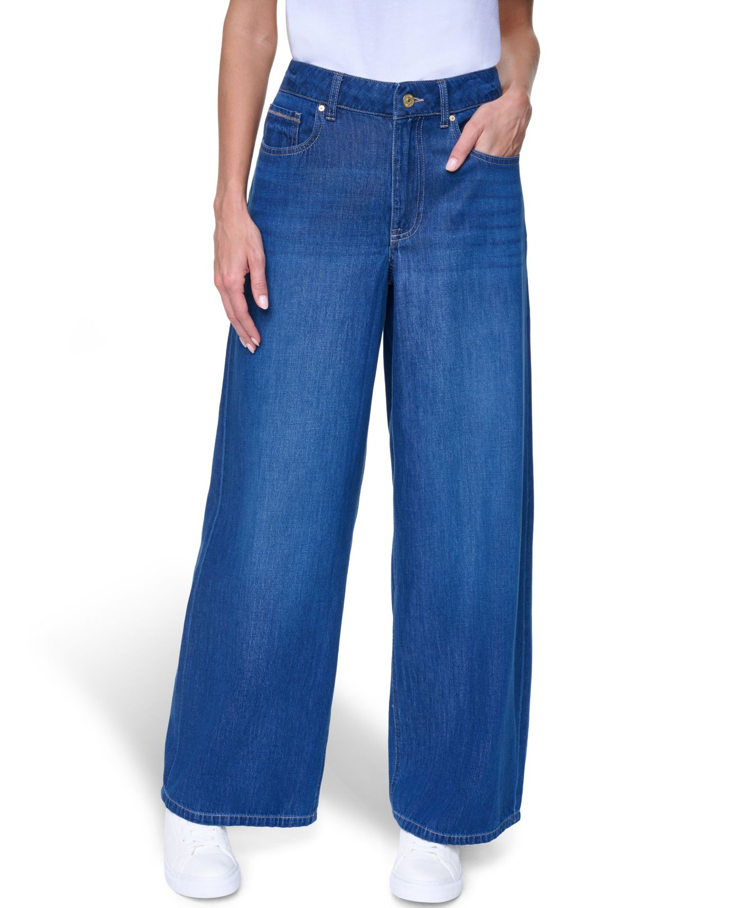 Women's Wide-Leg Relaxed-Fit Jeans