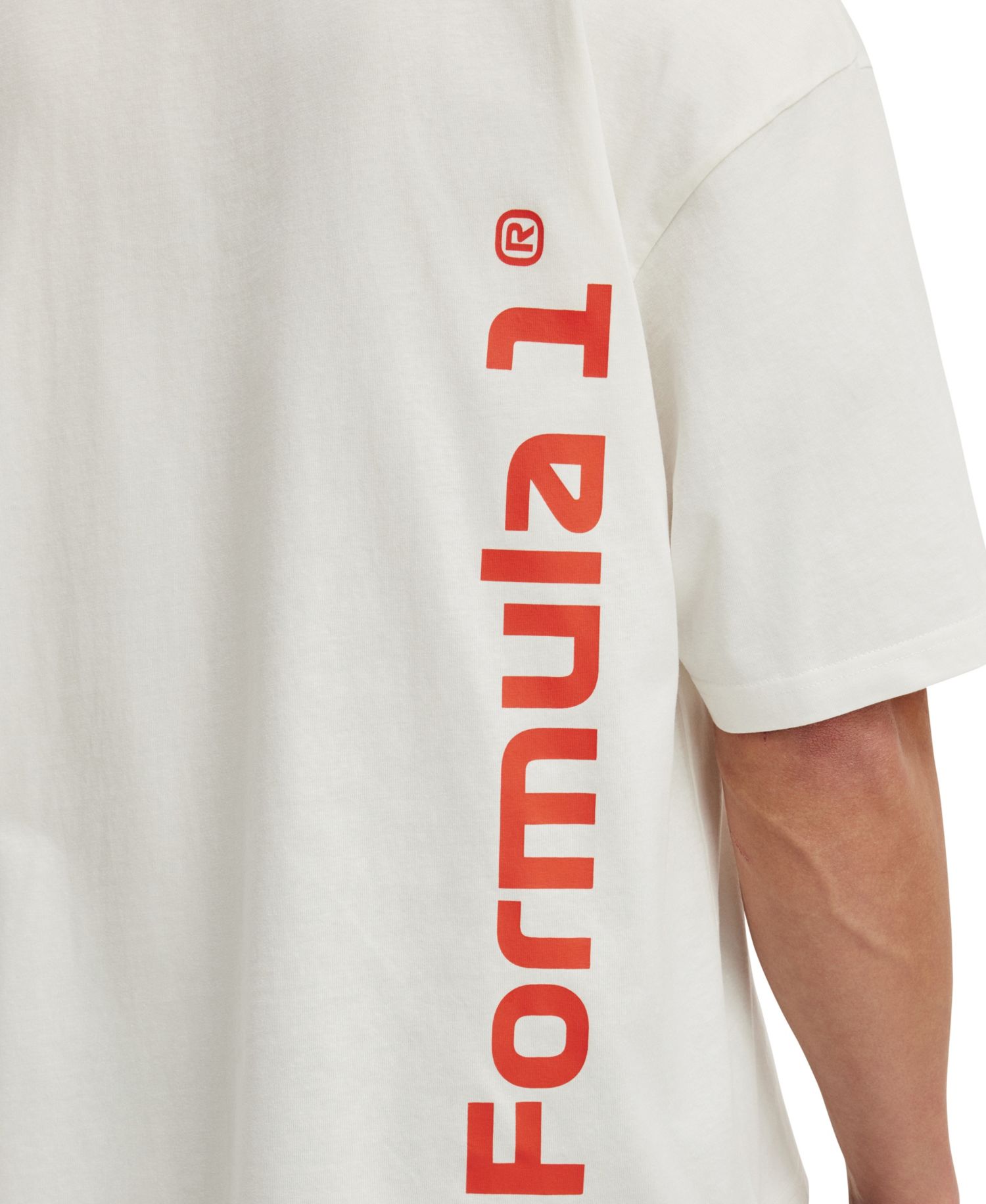 Men's Cropped Modern-Fit License T-Shirt