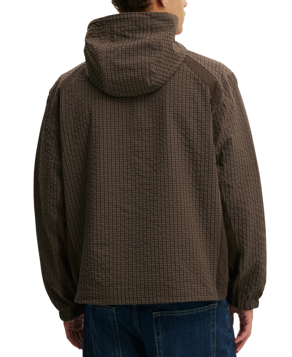 Cotton On Men's Hooded Spray Long-Sleeve Jacket