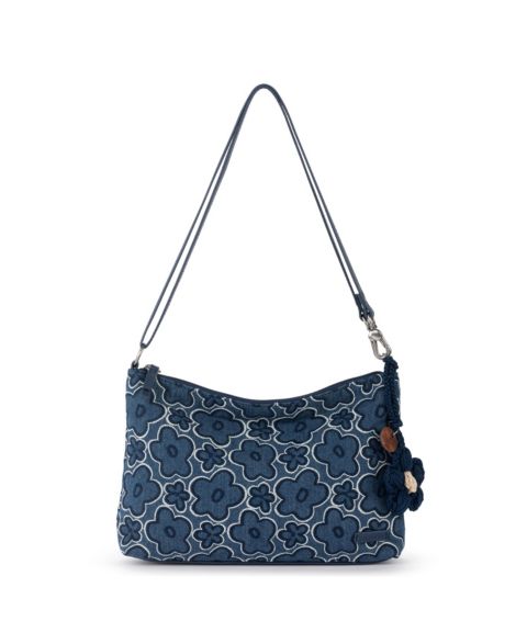 Женская сумка Sakroots Lumi Crossbody, цвет: Джинсовый
