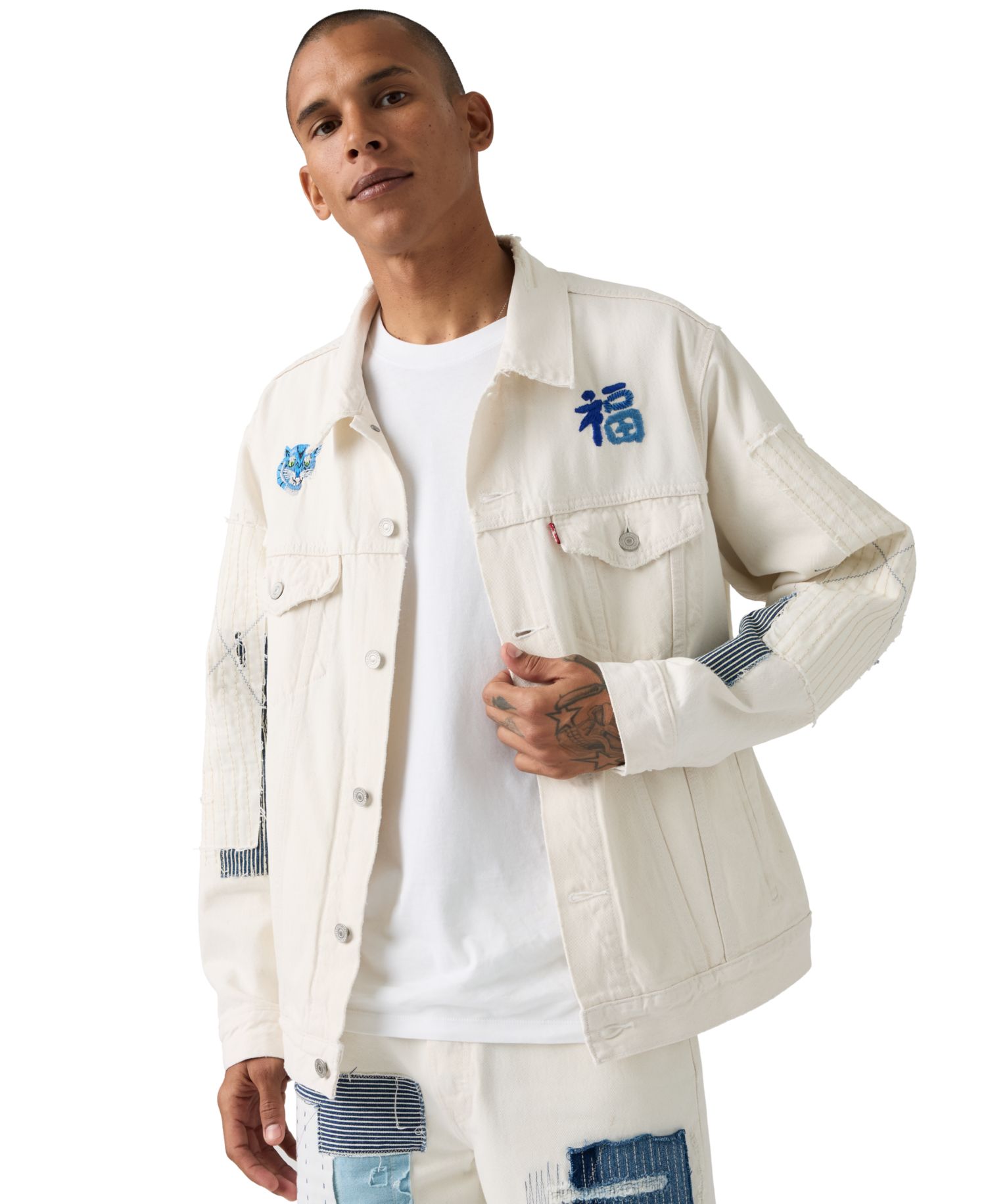 Premium Men's Relaxed-Fit Trucker Jacket