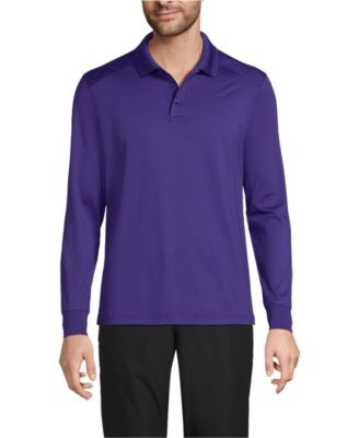 Men's Long Sleeve Rapid Dry Polo Shirt