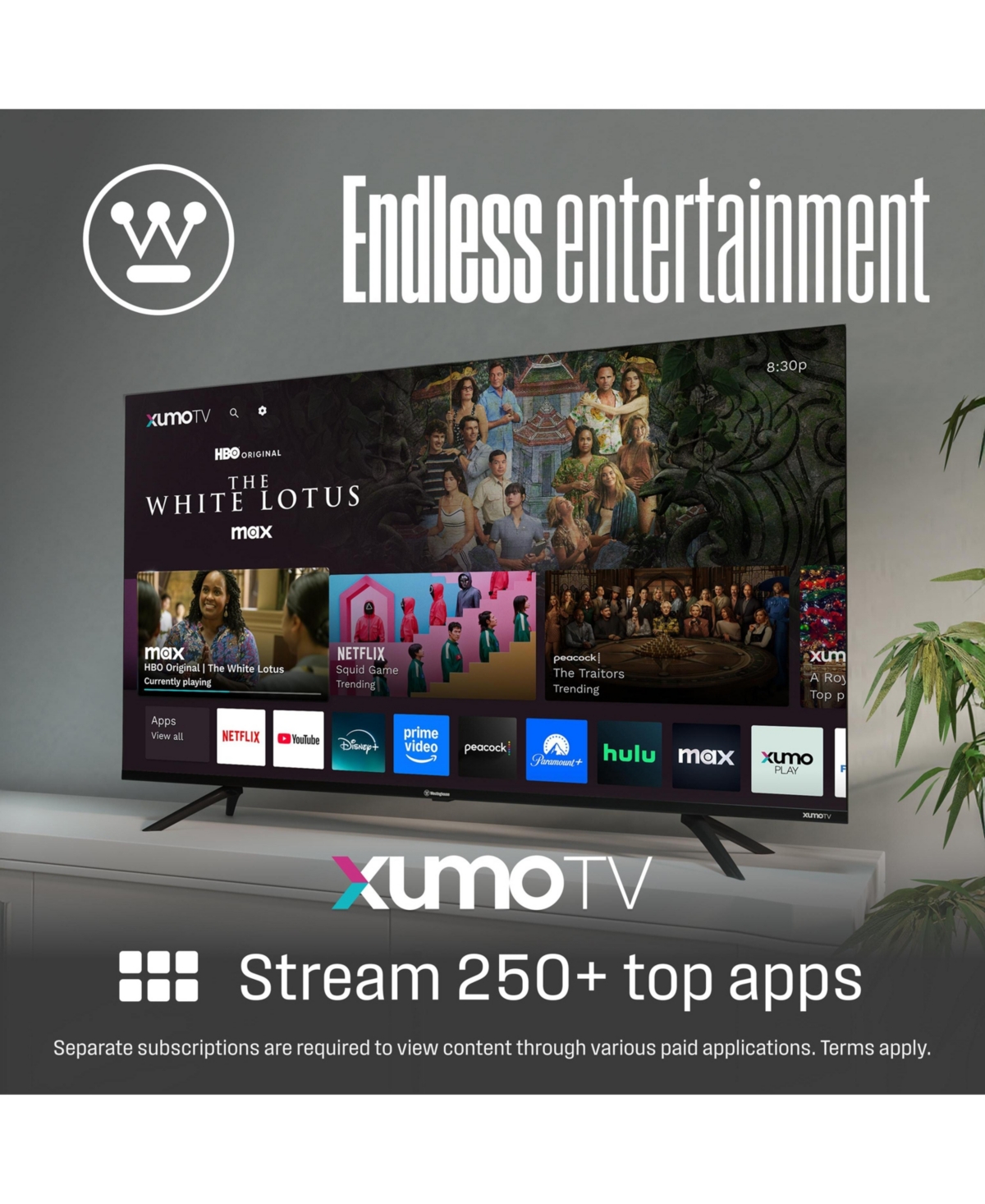 Westinghouse 58" 4K Uhd Smart Tv