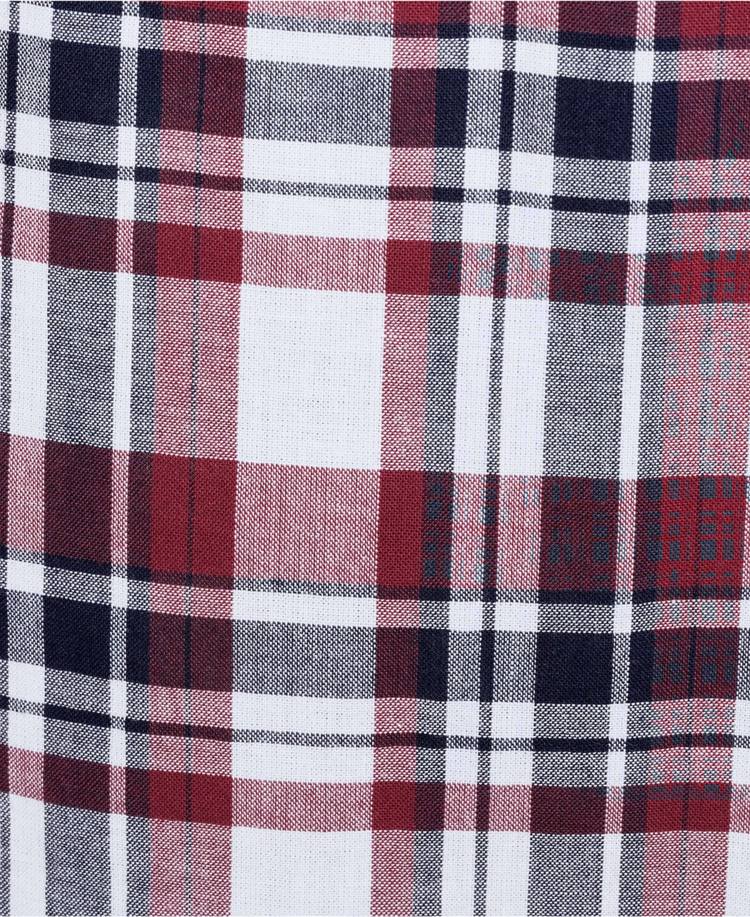 Men's Long Sleeve Madras Shirt
